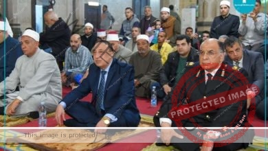 محافظ الإسكندرية يهنئ سيادة الرئيس بمناسبة الاحتفال بليلة النصف من شعبان