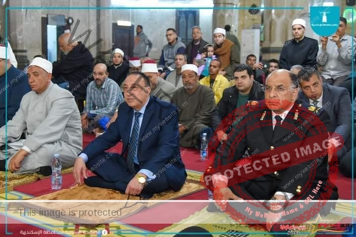 محافظ الإسكندرية يهنئ سيادة الرئيس بمناسبة الاحتفال بليلة النصف من شعبان