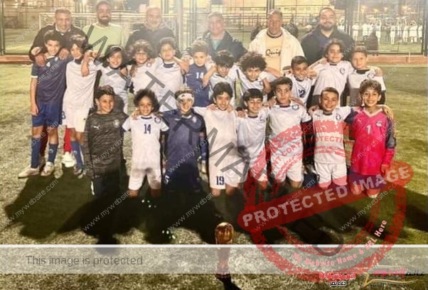 فريق سموحة لكرة القدم "ج" مواليد 2013 يحصل على المركز الأول في تصفيات منطقة الإسكندرية 