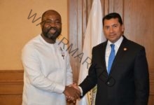 صبحي يلتقى رئيس اللجنة البارالمبية الأفريقية
