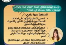 وزيرة الهجرة تطلق حملة "خبراء مصر بالخارج يجيبون: لماذا نستثمر في مصر؟" 