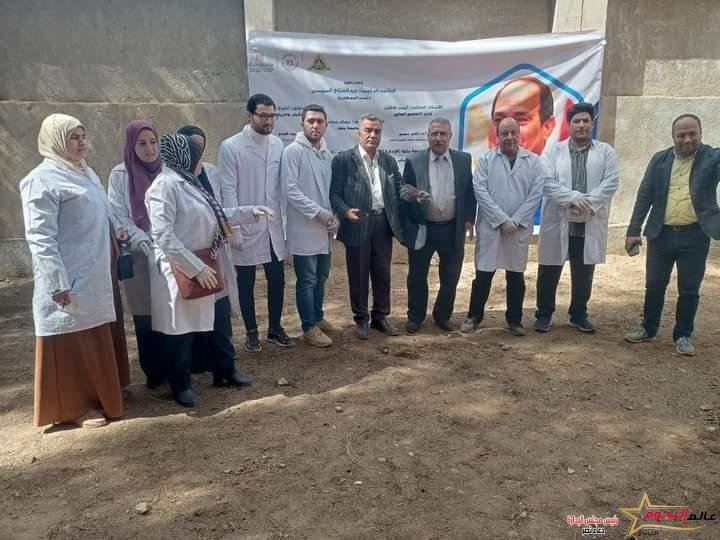 الشباب والرياضة تطلق أولى فعاليات القوافل الطبية بقرى "حياة كريمة" بمحافظة القليوبية