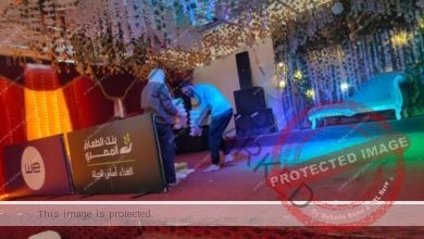 محافظ بني سويف يتابع التسهيلات المقدمة لموائد "فرحة رمضان " 