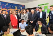 وزيرا التربية والتعليم والتخطيط يتفقدان مدرسة "مدينتي للغات" 