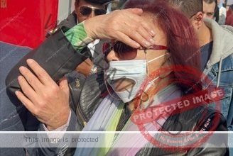 نبيلة عبيد تصاب بضربة شمس أثناء انتخابات نقابة المهن التمثيلية 
