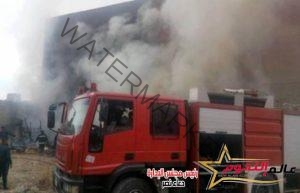الحماية المدنية سيطرت على حريق نشب بمجمع الورش بمدينة العاشر من رمضان بالشرقية