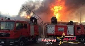 الحماية المدنية تسيطر على حريق نشب بمعرض موبيليا فى القباري بالإسكندرية