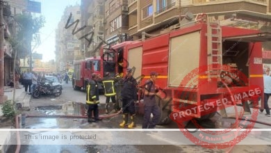 الحماية المدنية تسيطر علي حريق نشب داخل شقة سكنية فى مركز أوسيم بالجيزة