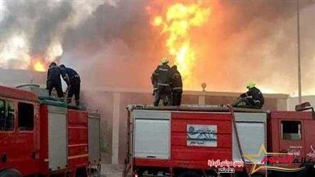 الحماية المدنية تسيطر على حريق نشب بمصنع فى 6 أكتوبر … دون وقوع إصابات