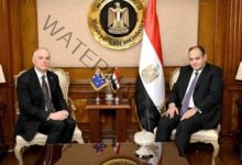 سمير يبحث مع سفير استراليا بالقاهرة سبل تنمية العلاقات الاقتصادية بين البلدين