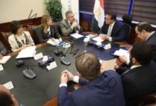 وزير الصحة يستقبل ممثل منظمة "اليونيسيف" بمصر 