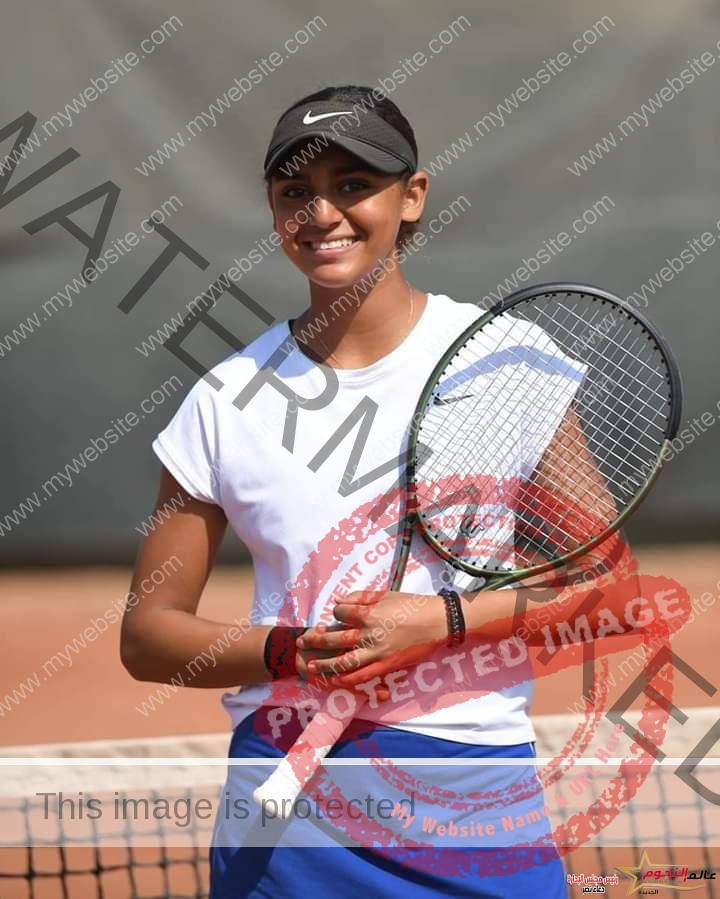 جنى حسام صلاح تحصد المركز الثالث بالبطولة الدولية للناشئات ITF J200