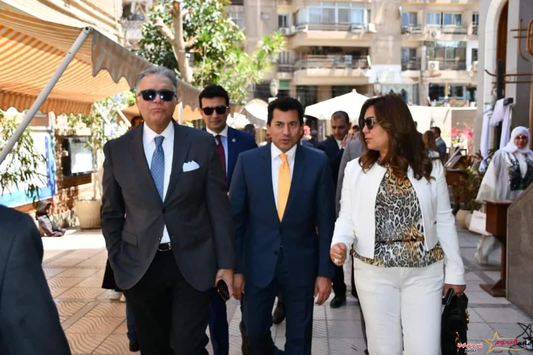 وزير الشباب والرياضة يشهد احتفالات الطائفة الإنجيلية بعيد القيامة المجيد
