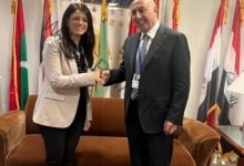 المشاط تلتقي وزير البيئة العراقي لبحث تعزيز التعاون المشترك 