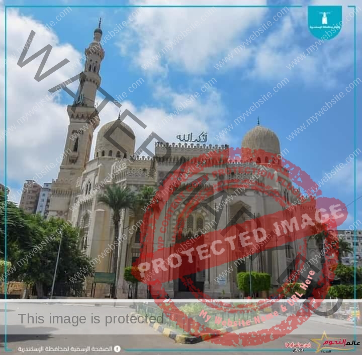 محافظ الإسكندرية يعلن جاهزية جميع المساجد لإستقبال المصلين لأداء صلاة عيد الفطر المبارك
