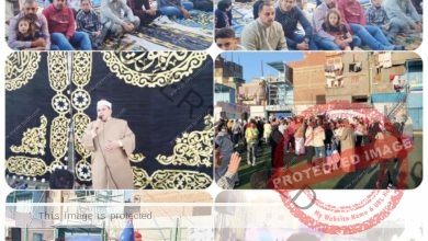 إحتفالية عظيمة بصلاة عيد الفطر المبارك في ساحات مدينة دكرنس بـ محافظة الدقهلية 