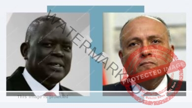 وزير الخارجية يتلقى اتصالاً هاتفياً من القائم بأعمال وزير خارجية جنوب السودان