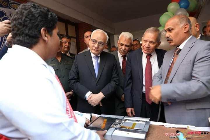 حجازي يفتتح المعرض السنوي للتعليم الفني لمديرية تعليم القاهرة بالمدرسة الفنية المتقدمة لتكنولوجيا الصيانة