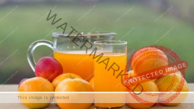عصير البرتقال البارد مع الخوخ … مقدم من: مطبخ عالم النجوم