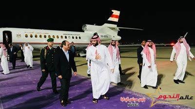 الرئيس السيسي والأمير محمد بن سلمان يشيدان بالعلاقات التاريخية والمتميزة التي تربط بين البلدين الشقيقين