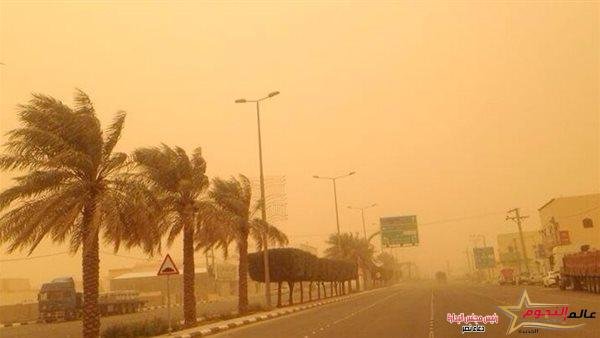 «الأرصاد» تحذر من طقس السبت: رياح مثيرة للأتربة وأمطار وارتفاع كبير بالحرارة