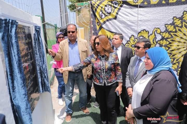 محافظ دمياط تفتتح ملعبى مركزى شباب سيف الدين والكاشف الجديد بمركز الزرقا