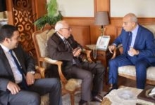 محافظ بورسعيد يستقبل نائب رئيس مجلس إدارة شركة بتروسيف 
