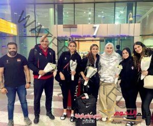 عودة بعثة منتخب مصر للسيدات لكرة السلة 3×3 بعد تحقيق فضية تاريخية
