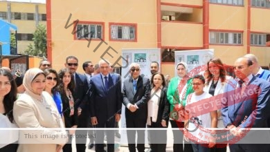 حجازي ومحافظ الجيزة يشهدون إطلاق "المبادرة الوطنية لتمكين الطفل المصري" بمدرسة صلاح سالم الرسمية لغات 