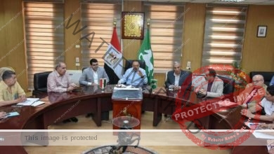 محافظ الشرقية يعقد إجتماعاً لإستكمال تنفيذ أعمال رصف ورفع كفاءة طريق أبو حماد / المُسيد / الحلمية  