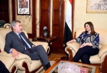 وزيرة الهجرة تستقبل السفير الإيطالي لدى مصر لبحث سبل تعزيز التعاون في الملفات المشتركة