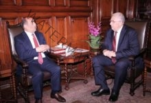 وزيرا الزراعة في مصر وفلسطين يبحثان تعزيز التعاون في المجالات الزراعية المختلفة 