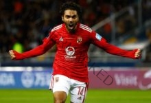 حسين الشحات يسجل الهدف الأول للنادي الأهلي