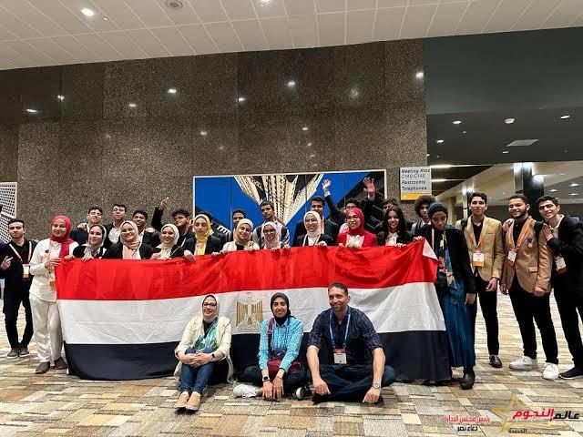 الفريق المصري يحصد جوائز المعرض الدولي للعلوم والهندسة