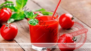 فوائد عصير الطماطم الصحية