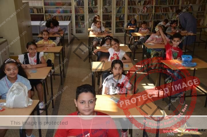 ورشة فنية لاطفال مصر وروسيا في ذكرى عيد النصر 