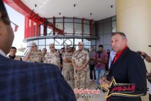 رئيس الأهلي ومدير الأشغال العسكرية يتفقدان فرع التجمع قبل الافتتاح الرسمي 