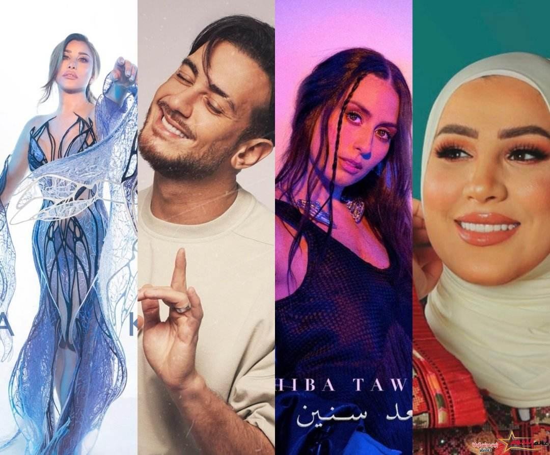 استمعوا إلى أبرز أغاني وألبومات النجوم في الأسبوع الأول من مايو