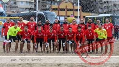 انطلاق معسكر منتخب الشاطئية استعدادًا للمشاركة في كأس العرب 
