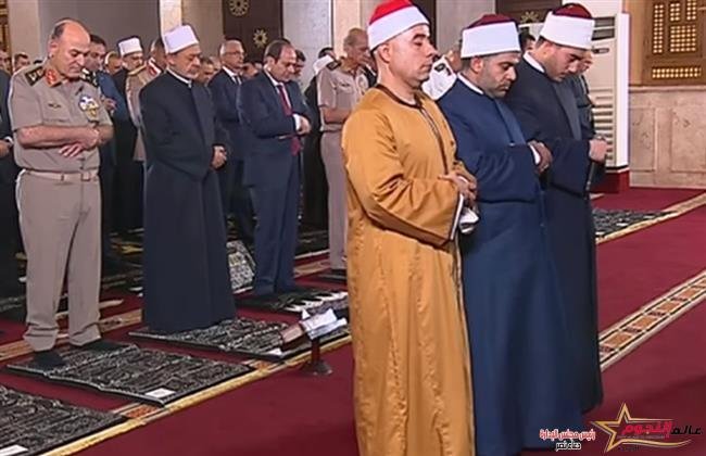 بث مباشر لأداء صلاة العيد بمسجد القوات الجوية بحضور الرئيس السيسى.. فيديو
