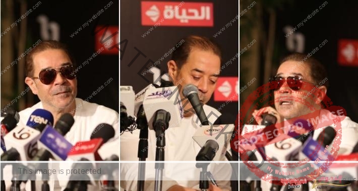 تصريحات النجم مدحت صالح في مؤتمرا صحفيا بدار الأوبرا المصرية 