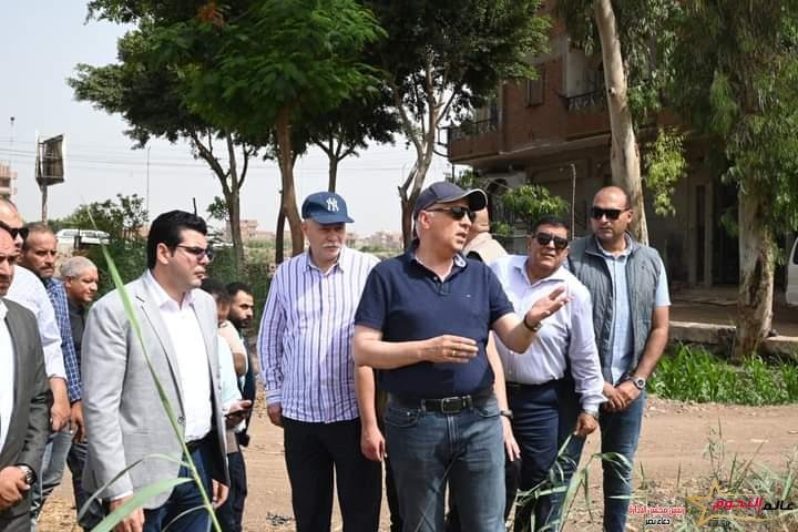 سويلم يتفقد أعمال تطهير الترع والمصارف وحالة الكبارى بمحافظتى القليوبية والشرقية