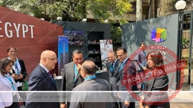 وزيرا الإسكان والتنمية المحلية يفتتحان الجناح المصري بالدورة الثانية للجمعية العامة لبرنامج الأمم المتحدة