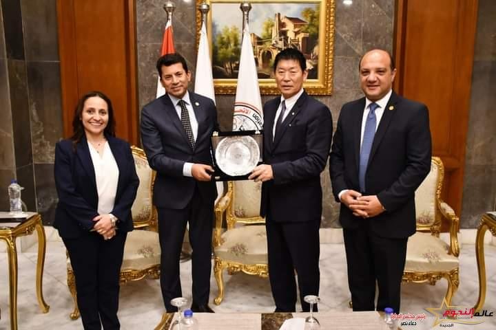 وزير الرياضة يفتتح بطولة الفراعنة الدولية للجمباز بإستاد القاهرة الدولي