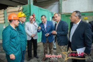 " وزير الدولة للإنتاج الحربى " يقوم بجولة تفقدية مفاجئة لشركة " حلوان للصناعات الهندسية "