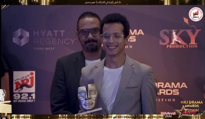تكريم طه دسوقي أفضل ممثل صاعد من NRJ