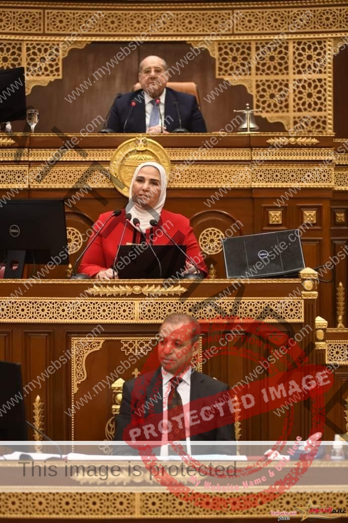 القباج تشارك في الجلسة العامة لمجلس الشيوخ لمناقشة نتائج دراسة "دور التعاونيات في مصر"