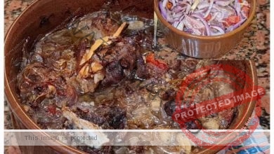 طاجن اللحم بالبصل "اليخني" ... مقدم من: ناني محسن