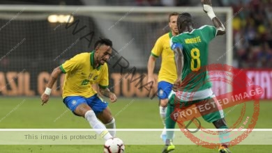 تعادل منتخب البرازيل مع السنغال 1 - 1 فى الشوط الأول