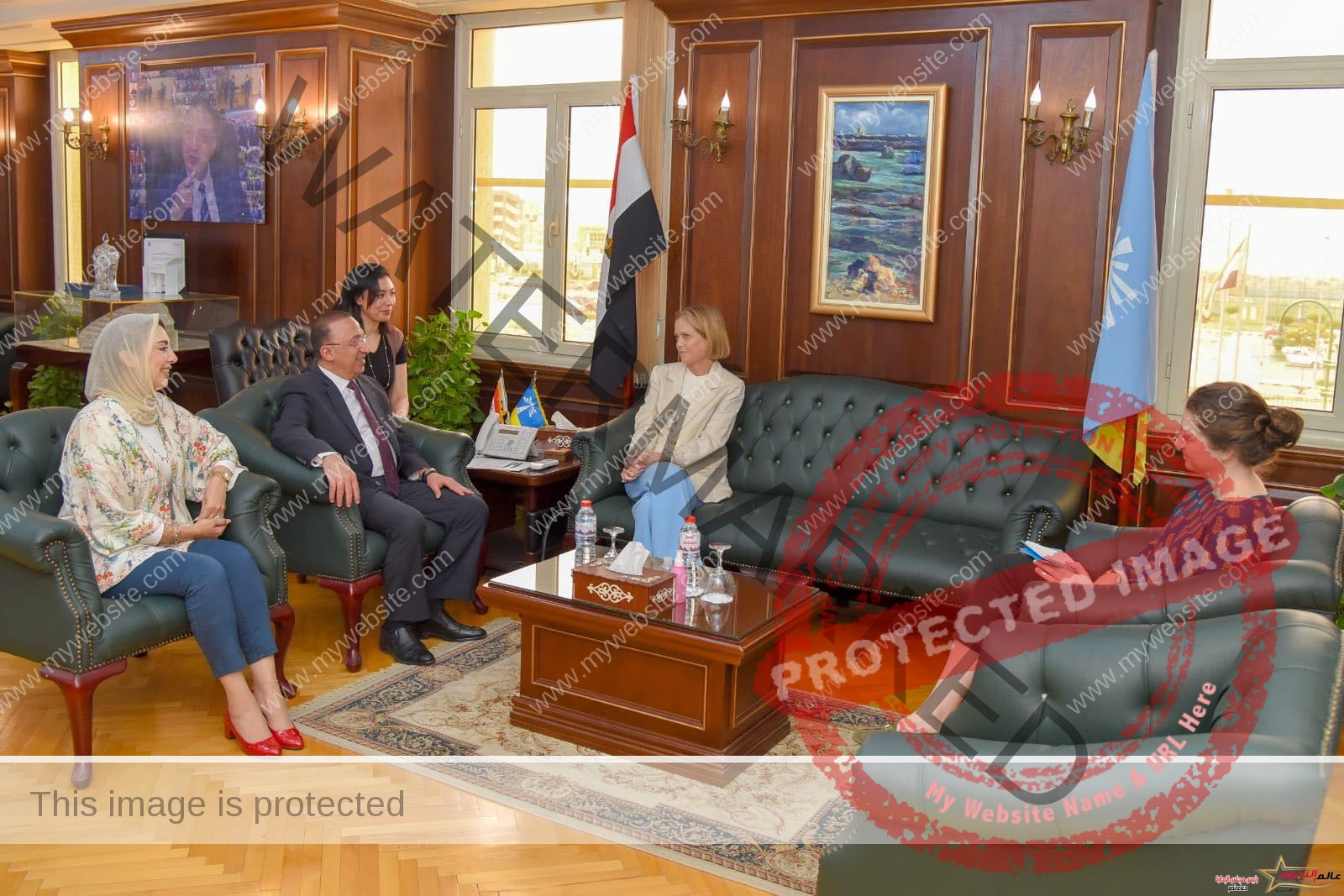 محافظ الإسكندرية يلتقى بسفيرة النرويج لبحث سبل التعاون المشترك بين الجانبين